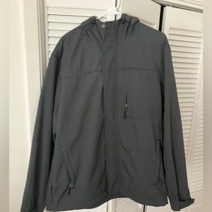 Champions Men's Charcoal Gray Fleece Lined Jacket